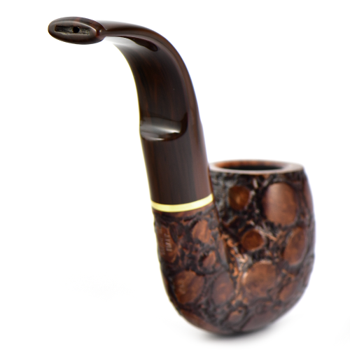 Трубка Savinelli Alligator - Brown 614 (фильтр 9 мм)-4