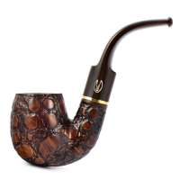 Трубка Savinelli Alligator - Brown 614 (фильтр 9 мм)