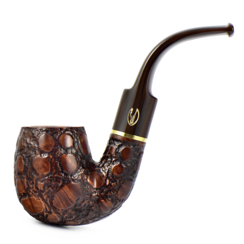 Трубка Savinelli Alligator - Brown 614 (фильтр 9 мм)