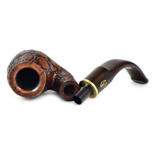 Трубка Savinelli Alligator - Brown 614 (фильтр 9 мм)-6