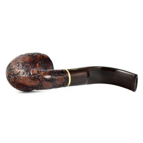 Трубка Savinelli Alligator - Brown 614 (фильтр 9 мм)-3