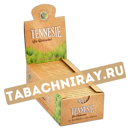 Бумага самокруточная Tennesie Bio Unbleached-1