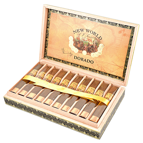 Сигара AJ Fernandez - New World Dorado - Robusto (1 шт.)-2