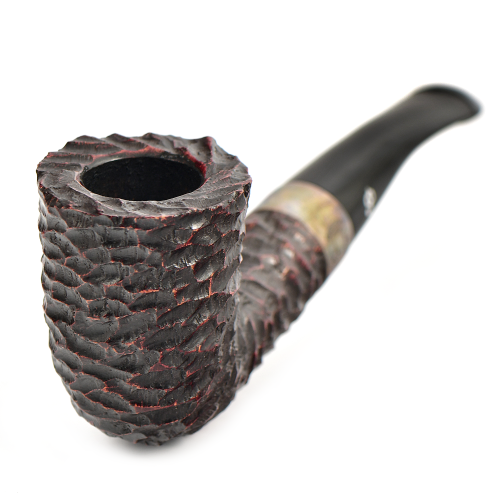 Трубка Peterson Sherlock Holmes - Rustic - Mycroft P-Lip (без фильтра)-1