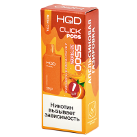 Сменный картридж HQD CLICK - Апельсиновая газировка (5500 затяжек) - (1 шт.)