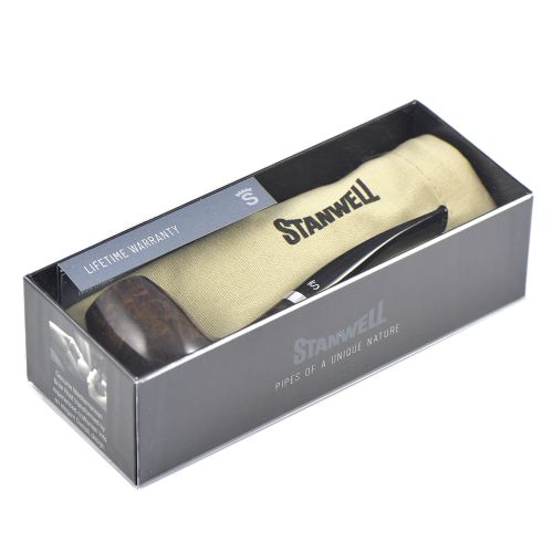 Трубка Stanwell Relief - Brown Polished 139 (без фильтра)-5