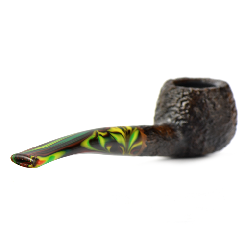 Трубка Savinelli - Gianduja - Rustic Black 315 (фильтр 9 мм)-1