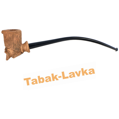 Трубка глиняная Parol - Арт. P50015 - Атаман Churchwarden (без фильтра)-4