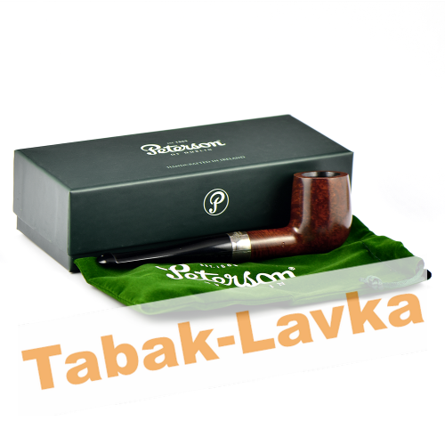 трубка Peterson Kildare - 06 Silver P-Lip (без фильтра)-1