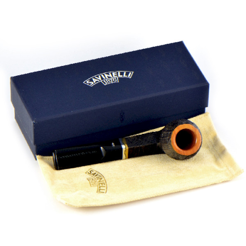 Трубка Savinelli Onda - SandBlast 504 (фильтр 9 мм)-1