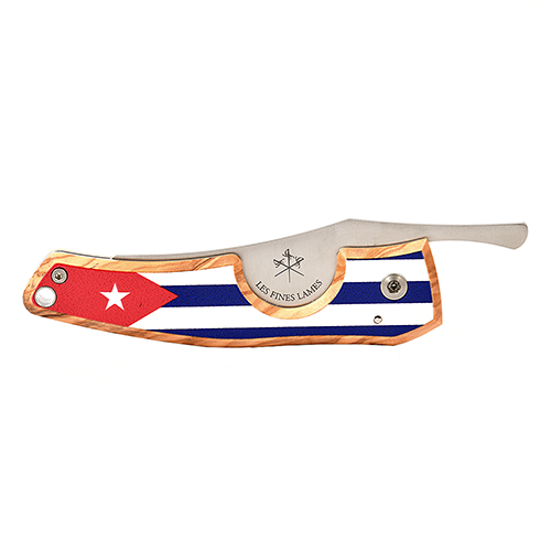 Сигарный Нож Les Fines Lames - Le Petit - Flag Cuba Light-6