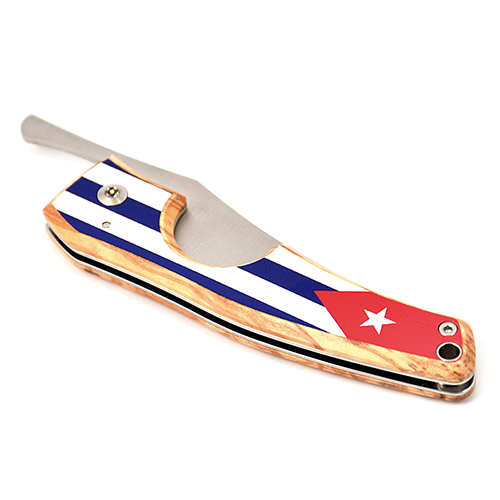 Сигарный Нож Les Fines Lames - Le Petit - Flag Cuba Light-1