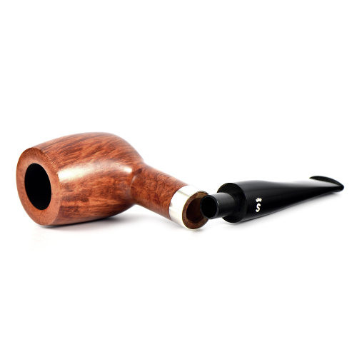 Трубка Stanwell Flame Grain Silver Mounted - 88 (фильтр 9 мм)-3