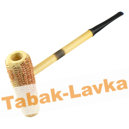 Трубка Missouri Meerschaum - 985 MacArthur 5-star Polished Premium (Bent)-2