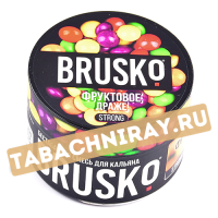 Смесь Кальянная Brusko Strong - Фруктовое драже (50 гр.)