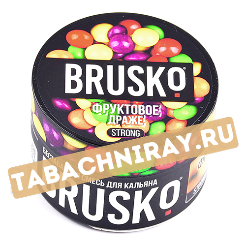 Табак для кальяна Brusko Strong - Фруктовое драже (50 гр.)