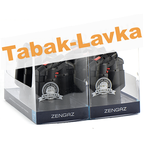 Зажигалка-Горелка Zenga Angle Torch Jet ZT-60 двойное пламя (870161)-3