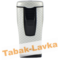 Зажигалка Colibri Monaco - LI 880 T11 (Carbon Fiber - Silver)