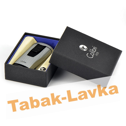 Зажигалка Colibri Monaco - LI 880 T11 (Carbon Fiber - Silver)-2