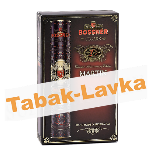 Набор Сигар Bossner - Martin 20th Anniversary (3 шт в тубах)-2