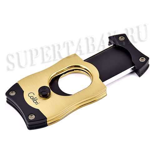 Гильотина для сигар Colibri - S-cut - CU 500 T16 (Gold-Black)-3