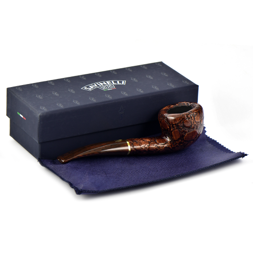 Трубка Savinelli Alligator - Brown 316 (6 мм фильтр)-3