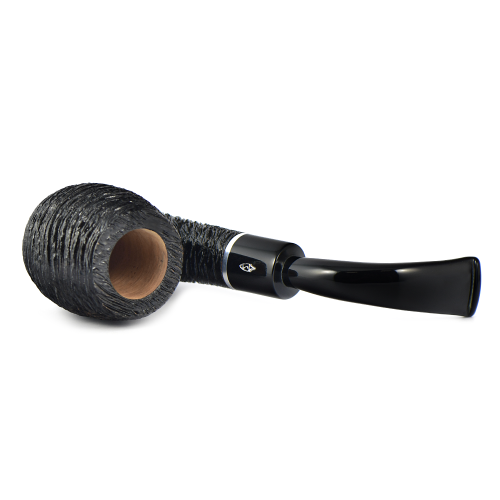 трубка Savinelli Otello - Rustic Black 614 (фильтр 9 мм)-3