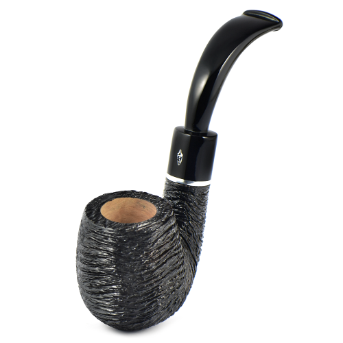 трубка Savinelli Otello - Rustic Black 614 (фильтр 9 мм)-1