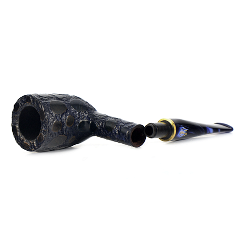 Трубка Savinelli Alligator - Blue 412 (6 мм фильтр)-3