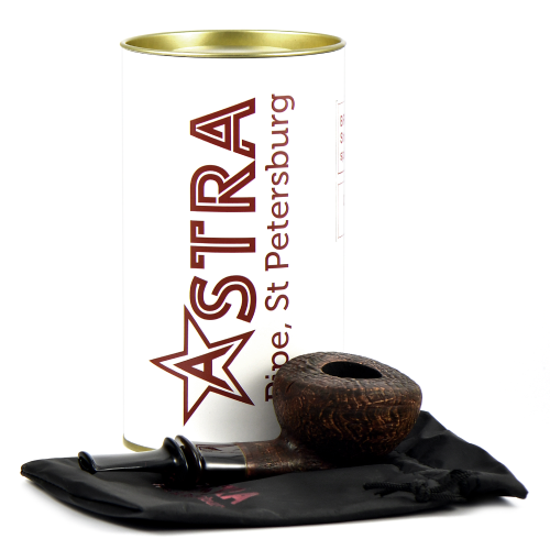 Трубка Astra - 1-115 Spigot Wide Dublin - Dark Chocolate Blast (без фильтра)-5