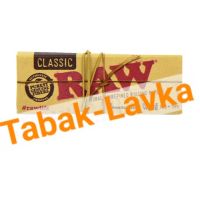 Бумага самокруточная RAW - Connoisseur Classic + 50 TIPS (50 шт)