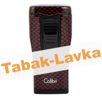 Зажигалка Colibri Monaco - LI 880 T12 (Carbon Fiber - Red)