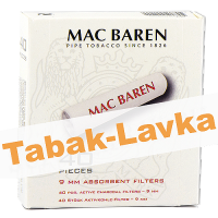 Фильтр Mac Baren 9 мм угольный   (40 шт.)