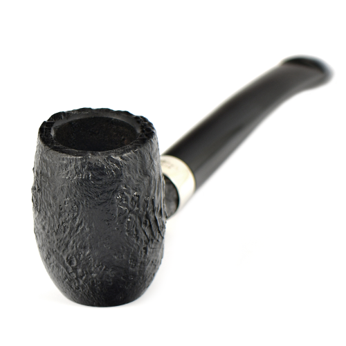 Трубка Peterson Speciality Pipes - Barrel - Sanblasted Nickel Mounted P-Lip (без фильтра)-5