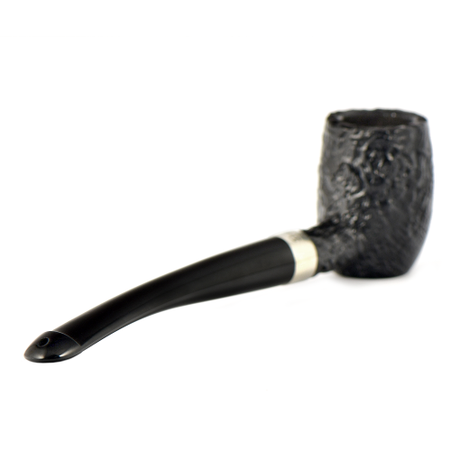 Трубка Peterson Speciality Pipes - Barrel - Sanblasted Nickel Mounted P-Lip (без фильтра)-2