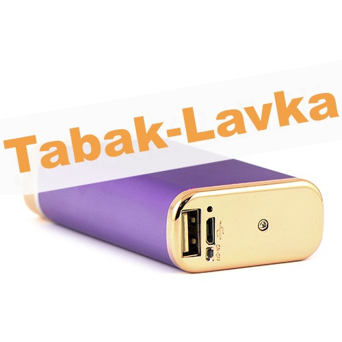 Электроимпульсная Зажигалка Xintail с Power-Банком и фонариком - LA-1122 - Purple-1