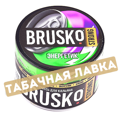 Табак для кальяна Brusko Strong - Энергетик (50 гр.)