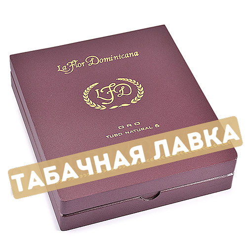 Сигара La Flor Dominicana - Oro Natural №6 Tubo (1 шт)-1