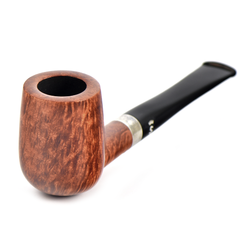 Трубка Stanwell Flame Grain Silver Mounted - 29 (без фильтра)-1