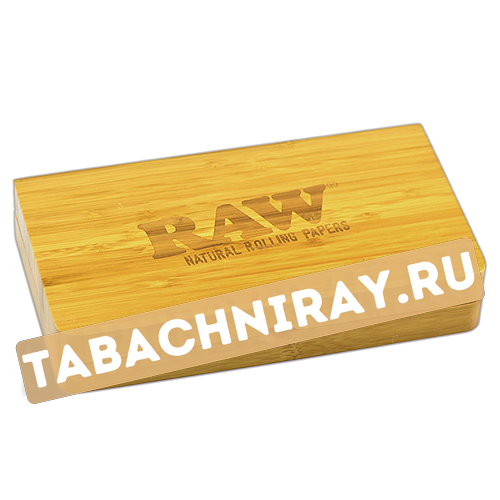 Набор для скручивания самокруток - RAW Tray Bamboo Flip-1