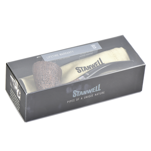 Трубка Stanwell Plateaux - SandBlast - 62B (без фильтра)-2