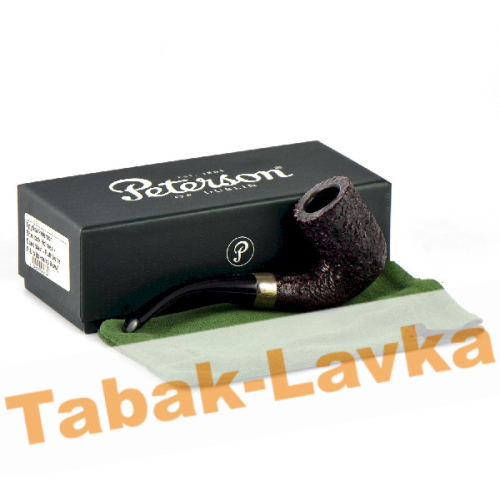 Трубка Peterson Sherlock Holmes - Sandblast - Rathbone P-Lip (фильтр 9 мм)-3