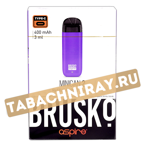 Многоразовая POD-система Brusko MINICAN 2 Purple