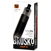 Многоразовая POD-система Brusko FLEXUS STICK Black