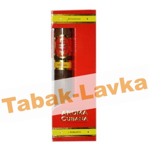 Сигара Aroma Cubana Robusto Original стеклянная туба 1 шт.