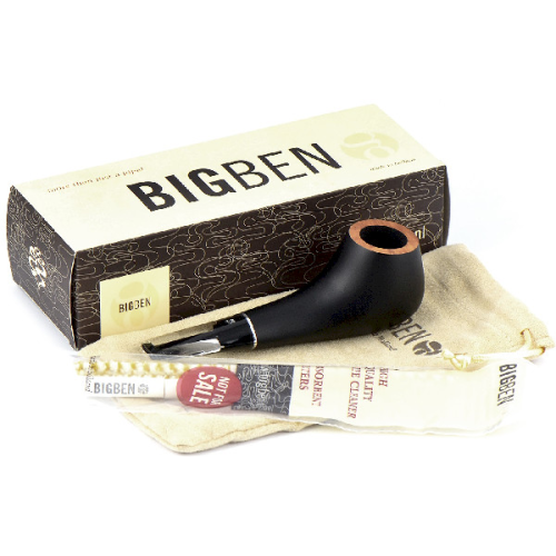 Трубка Big Ben Bora - Black Matte 571 (фильтр 9 мм)-5