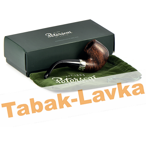 Трубка Peterson Aran - Nickel - 221 P-Lip (БЕЗ фильтра)-5