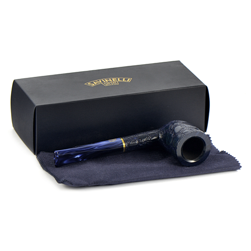 Трубка Savinelli Alligator - Blue 412 (фильтр 9 мм)-2