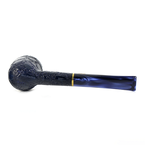 Трубка Savinelli Alligator - Blue 412 (фильтр 9 мм)-4