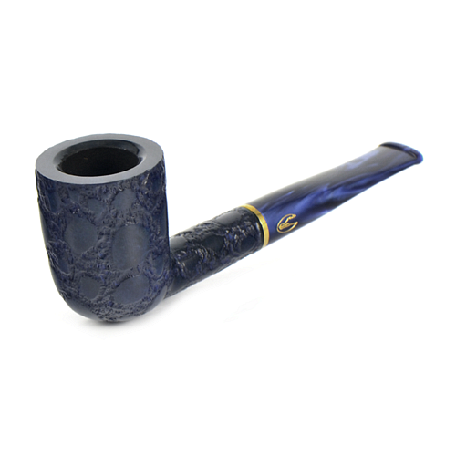 Трубка Savinelli Alligator - Blue 412 (фильтр 9 мм)-1